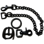 Black Finish Stainless Steel Hardware